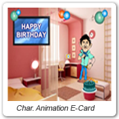 Char. Animation E-Card