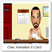 Char. Animation E-Card